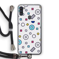 8-bit N°9: Samsung Galaxy A11 Transparant Hoesje met koord