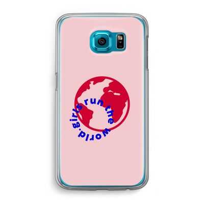 Run The World: Samsung Galaxy S6 Transparant Hoesje