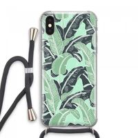 This Sh*t Is Bananas: iPhone XS Max Transparant Hoesje met koord