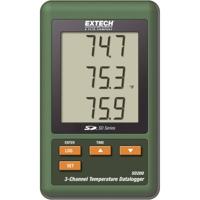 Extech SD200 SD200 Temperatuur datalogger Te meten grootheid Temperatuur -100 tot 1300 °C