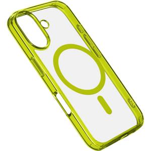 Cellularline ICONIC MAG Backcover Apple iPhone 16 Lime MagSafe compatible