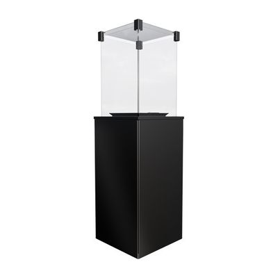 Deluxe Patio automatic outdoor gashaard Zwart