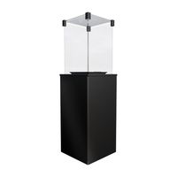 Deluxe Patio automatic outdoor gashaard Zwart