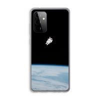 Alone in Space: Samsung Galaxy A72 Transparant Hoesje