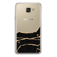 Gouden marmer: Samsung Galaxy A5 (2016) Transparant Hoesje