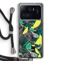 Fantasie jungle: Xiaomi Mi 11 Ultra Transparant Hoesje met koord