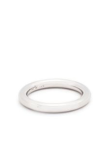 Tom Wood bague Cage Band - Argent