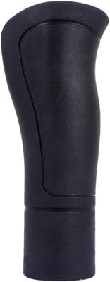 Herrmans Handvat ergo 84b 120mm - zwart (werkplaatsverpakking à 30 stuks)