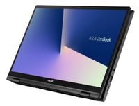 ASUS ZenBook Flip 14 UX463FA-AI053T Hybride (2-in-1) Zwart 35,6 cm (14") 1920 x 1080 Pixels Touchscreen Intel® 10de generatie Core™ i7 16 GB LPDDR3-SDRAM 1000 GB SSD Wi-Fi 6 (802.11ax) Windows 10 Home - thumbnail