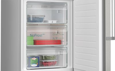 Siemens iQ300 KG36N7ICT koel-vriescombinatie Vrijstaand 321 l C Roestvrijstaal