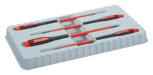 Bahco Schroevendraaierset ERGO™ | geïsoleerd | VDE | driecomponentengreep | smal blad | TORX® - 4-delig - BE-9880SL