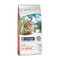BOZITA Large Tarwevrije Zalm - droogvoer voor grote en langharige katten - 2kg