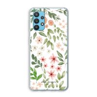 Botanical sweet flower heaven: Samsung Galaxy A32 4G Transparant Hoesje