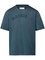 Maison Margiela t-shirt en jersey à logo appliqué - Bleu - thumbnail