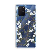Blossoming spring: Samsung Galaxy Note 10 Lite Transparant Hoesje