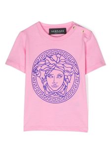 Versace Kids t-shirt Medusa en coton - Rose