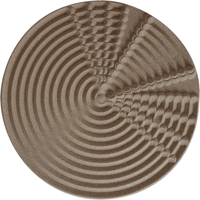 Moooi Carpets - Vloerkleed Timeframe - Dunes Midnight Soft Yarn -