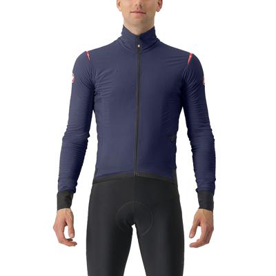 Castelli Alpha Flight RoS lange mouw fietsjack blauw heren