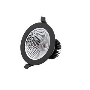 LED Camita Downlight 10W/13W/16W/21W/32W 60º IP20 3.000K Zwart