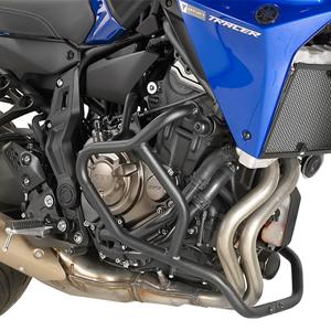GIVI Valbeugel, Valbeugels voor de moto, TN2130 Zwart gepoedercoat staal onderzijde