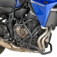 GIVI Valbeugel, Valbeugels voor de moto, TN2130 Zwart gepoedercoat staal onderzijde GIVI Valbeugel, Valbeugels voor de moto, TN2130 Zwart gepoedercoat staal onderzijde