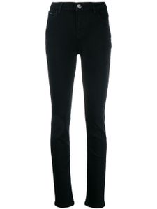 Philipp Plein jean skinny à taille haute - Noir