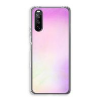 Flow mist pastel: Sony Xperia 10 III Transparant Hoesje