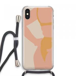 Bikini body: iPhone XS Max Transparant Hoesje met koord