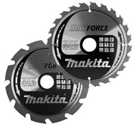 Makita Accessoires Cirkelzaagblad | Hout | Twinpack | 190Mm 12/24T - B-49367