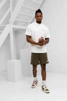 Jorcustom Script Mesh Loose Fit Zomerset Heren Wit/Donkergroen - Maat S - Kleur: DonkergroenWit | Soccerfanshop