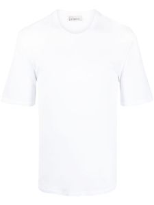 Laneus round neck cotton T-shirt - Blanc