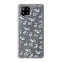 Poezen: Samsung Galaxy A42 5G Transparant Hoesje
