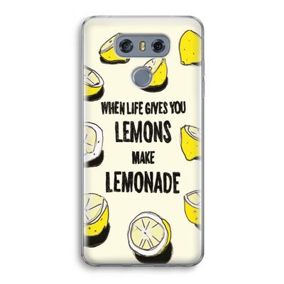 Lemonade: LG G6 Transparant Hoesje