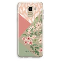 Sweet heaven geometrics: Samsung Galaxy J6 (2018) Transparant Hoesje