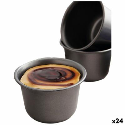 Vlaaimal Quid Sweet Grey Zwart Metaal 9,5 cm (24 Stuks)
