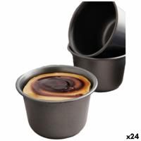 Vlaaimal Quid Sweet Grey Zwart Metaal 9,5 cm (24 Stuks)