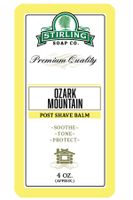 Stirling Soap Co. after shave balm Ozark Mountain 118ml