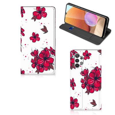 Samsung Galaxy A32 4G | A32 5G Enterprise Editie Smart Cover Blossom Red