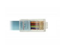 DeLOCK 63289 kabeladapter/verloopstukje USB 2.0 Type-A RJ45 Blauw - thumbnail