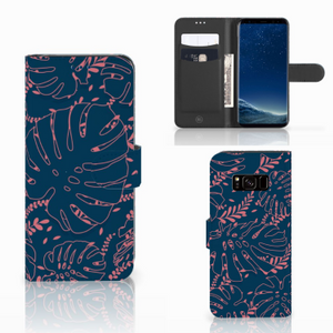 Samsung Galaxy S8 Hoesje Palm Leaves