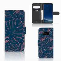 Samsung Galaxy S8 Hoesje Palm Leaves - thumbnail