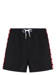 DSQUARED2 short de baim à logo - Noir