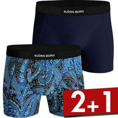 BjÃ¶rn Borg 2 stuks Premium Cotton Stretch Boxer
