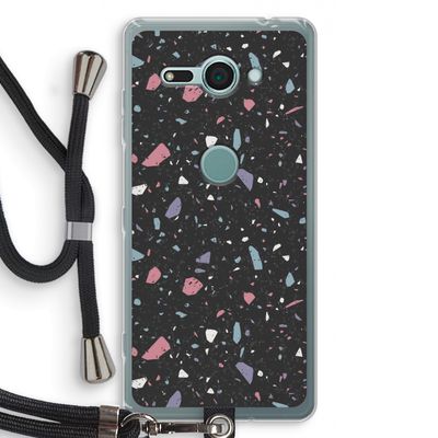 Terrazzo N°16: Sony Xperia XZ2 Compact Transparant Hoesje met koord