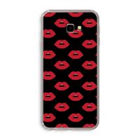 Lips: Samsung Galaxy J4 Plus Transparant Hoesje