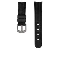 Horlogeband TW Steel TWB168 Silicoon Zwart 22mm - thumbnail