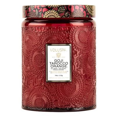 Voluspa Japonica Goji Tarocco Orange Large Jar Candle