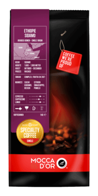 Mocca d'Or Ethopië Sidamo bonen 1 kg