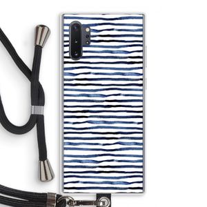 Verrassende lijnen: Samsung Galaxy Note 10 Plus Transparant Hoesje met koord
