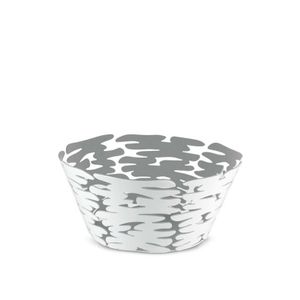 Alessi Barket Schaal wit RVS 21 cm